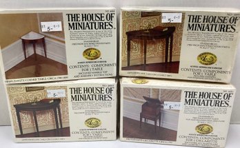 Lot 30RR - Vintage New Sealed  4the House Of Miniatures Authentic Reproductions