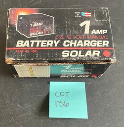 Lot 136- 6 & 12 Volt Manual Battery Charger Made In USA Part 1001