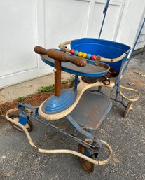 Lot 154G -  1940-50s Taylor Tot Metal Baby Stroller Buggy