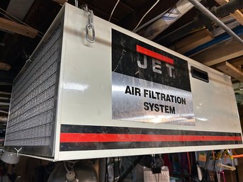 Lot 9: Jet Air Filtration System - Ceiling Unit - AFS-1000B 3 Speed With Remote Control