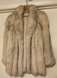 Lot 23: Bill Blast Fox Fur Coat - Estimate Size 12