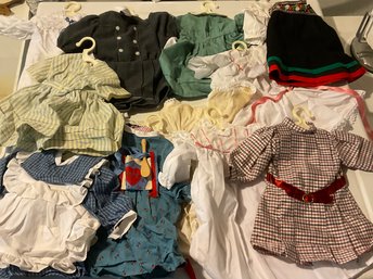 Lot 28: Lot Of American Girl Doll Dresses & Nightgowns (12 Pieces)