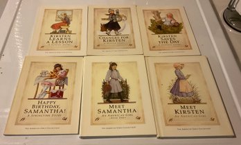 Lot 31: American Girl Dolls Samantha & Kirsten 1986 Books (6 Books) In Great Condition!