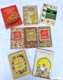 Lot 384 - 1940s - 1970s Nice Collection Of 8 Vintage Cookbooks - Cutco Knives - Campbell Soup - Cooking Wine