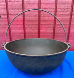 Lot 303 - Early 1900s Griswold Erie Cast Iron Scotch 3 Bowl 781 Cauldron - Primitive Antique Kitchenware USA