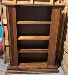 Lot 583B - Vintage Wood Bookshelf - Sturdy!