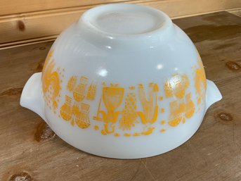 Lot 659- RARE! Pyrex Pumpkin Amish Butterprint 1 1/2 Quart  Mixing Bowl - Vintage Kitchen