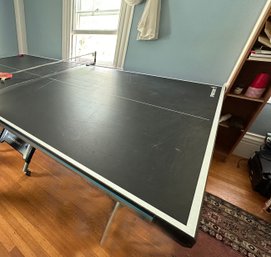 Lot 186  - Folding Ping Pong Table On Wheels - Sportcraft