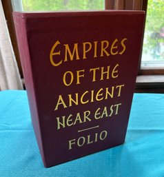 Lot 210 - Empires Of The Ancient Near East Folio Society Babylonians Egyptians 4 Volume Set