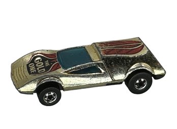 Lot 309- HOT WHEELS Matchbox Mattel -  1969 Buzz Off - The Gold One Race Car
