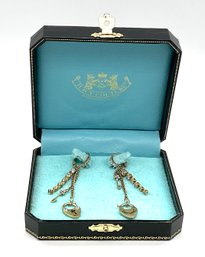 Lot 35- Juicy Couture Lock And Key Costume Earrings 3