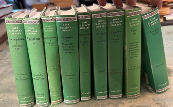 Lot 230- Epictetus Plato - Loeb Classical Library - Harvard University Press - Ancient Greek & Romans