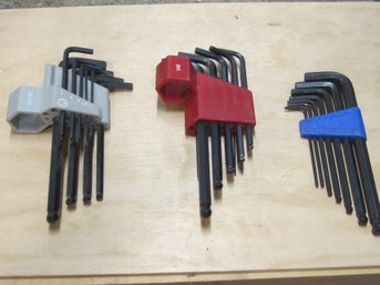 Lot 60 - Metric Allen Black Wrenchs - Hand Tools