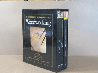 Lot 91 - The Complete Illustrated Guide To Woodworking Hard Cover Book - Woodworker - Workshop