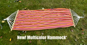 Lot 605 - Multi Color Brand New Hammock With Hardware