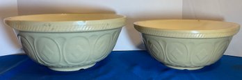 Lot 4- England - Gripstand T. G. Green Large Pottery Mixing Bowls - 2