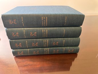 Lot 306 - 1956 World Of Math Set Of 4 Library - Literature Of Mathematics