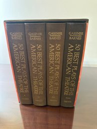 Lot 307 - 1970 Boxed Set Of 4 - 50 Best Plays Of The American Theatre - Gassner Barnes