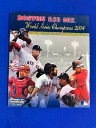 Lot 328- 2004 Boston Red Sox World Series Champions Pin Collection - All Pins Are There! Road To Glory
