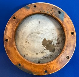Lot 25- Nautical Brass Porthole 10 Inches