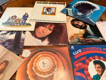 Lot 68- Record Collection - Christmas - Elvis - Queen - Santana - Disney Mixed Genre