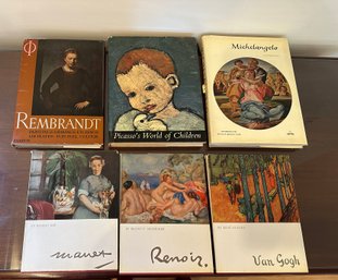 Lot 320 - 1960s Picasso - Renoir - Michelangelo - Rembrandt - Monet - Van Gogh - Very Large Coffee Table Books