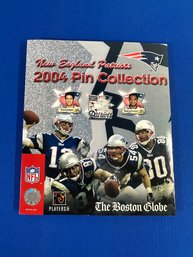 Lot 342- 2004 NFL New England Patriots Pin Collection