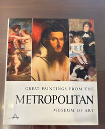 Lot 322 - 1959 MMA Metropolitan Museum Of Art Great Paintings - Large Coffee Table Book - Illustrations