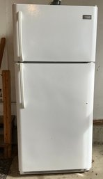 Lot 479- FROSTY COLD! White Frigidaire Refrigerator - Clean And Works Perfect!