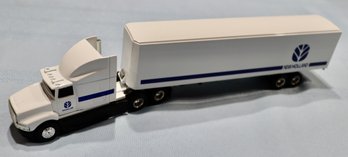 Lot 224 -  NEW - ERTL Die Cast New Holland Tractor Trailer - New Old Stock In Original Box - 1995