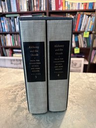 Lot 253- 2 Volumes Of Alchemy And The Occult - 1977