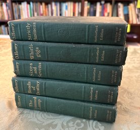 Lot 260 - Set Of 5 O'Henry Authorized Edition Review Of Reviews 1917