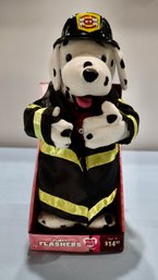 Lot 240 - Flirty Flashers - Canine Fire Dept. Dog Flasher Valentine Joke Toy - New In Original Box