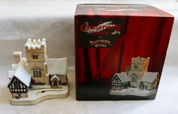 Lot 600CJV - David Winter Cottages - A Christmas Carol - 1989 In Original Box Village