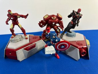 Lot 366- Playmation Starter Pack By Disney - Avengers