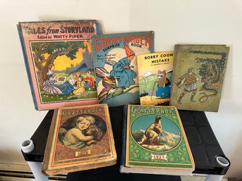 Lot 367 - Lot Of Children's Books - Chatterbox 1827 - Tales From Storyland -