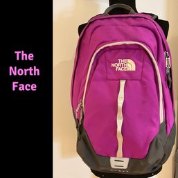 Lot 21- Pink Purple North Face Backpack - Great For Students!