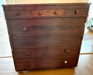 Lot 302 - Primitive Dresser Chest - Antique