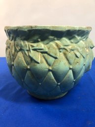 Lot 403 - McCoy Pottery Planter - Cache Pot - JARDINIERE - Seafoam Green - Vintage