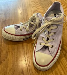 Lot 52- NEW! Converse All Star Light Purple Sneakers Shoes Mens 4 Womens 6