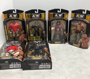 Lot 503 - New Stock Toy Wrestling Action Figures - Ring Side Collectibles - Scenes 7 Unrivaled Collection
