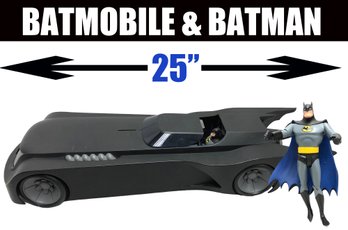 Lot 504 - Batmobile With Batman Action Figure DC Comics Car Is 25 Inches