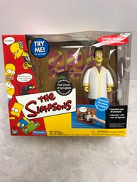 Lot 520 - The Simpsons Playmates First Church Of Springfield Interactive Environment