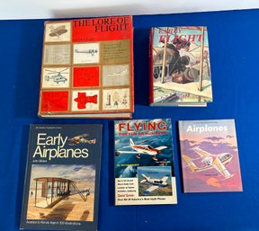 Lot 416- Books Of Flight  - Early Airplanes - Flying For Fun Or Business - 1966 Airplanes 1st Edition