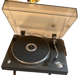 Lot 220- Kenwood KD1500 Auto Cut Belt Drive Turntable Record Player With Instruction Manual