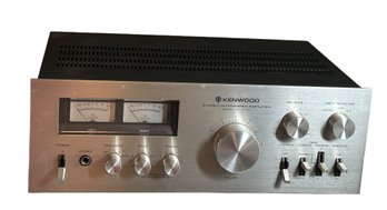 Lot 221- 1978 Kenwood KA-5700 Amp - Stereo Integrated Amplifier With Instruction Manual - Vintage Audio Equip