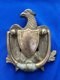 Lot 337 - 1960s Eagle & Shield Brass Door Knocker - Mid Century Classic American