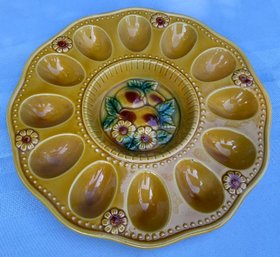 Lot 57- Apco Japan Deviled Egg Dish - Vintage Kitchen - Country Home Decor