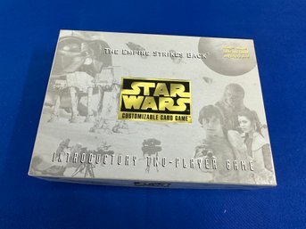 Lot 376 - Star Wars Customizable Card Game New In Box - Empire Strikes Back - Parker Brothers