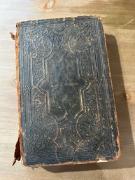 Lot 366 - 1864 Antique Leather Bound Bible - New Testament Translated From The Greek - Holy Book